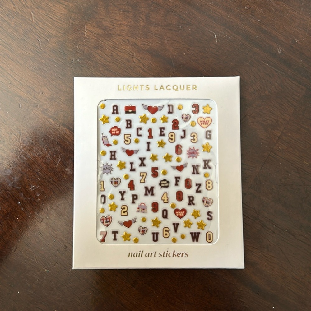 Lights Lacquer “Winter Break” nail stickers